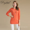 Beautiful Girls Cashmere Knitted Crewneck Wholesales Sweaters Design